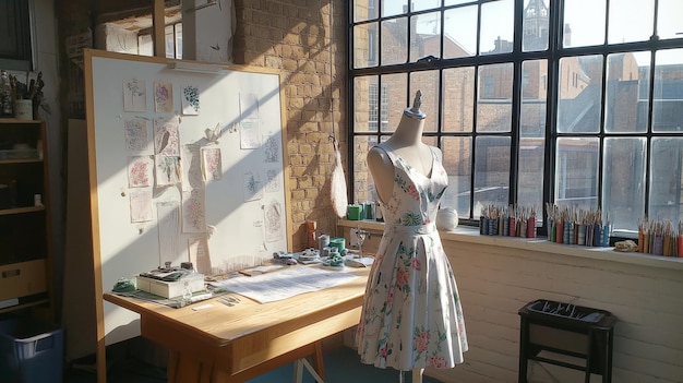 Biuro pracowni haftu